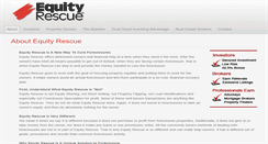 Desktop Screenshot of equityrescue.com