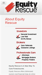 Mobile Screenshot of equityrescue.com